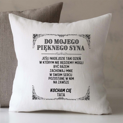 Poduszka | DO MOJEGO SYNA...