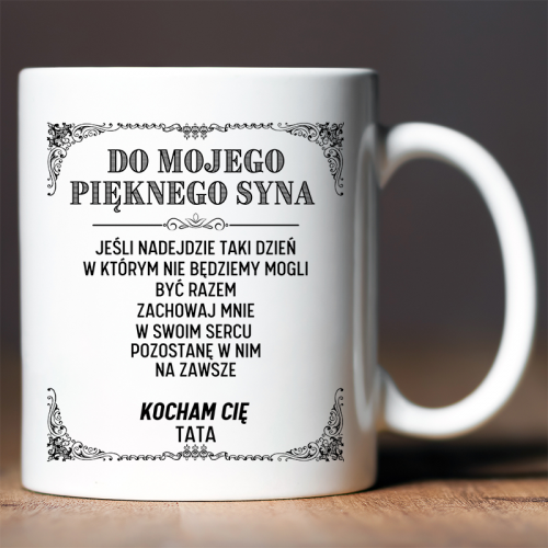 Kubek | DO MOJEGO SYNA BLACK