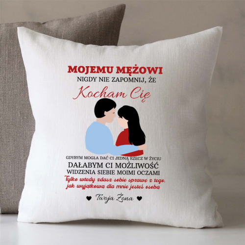 Poduszka | MOJEMU MĘŻOWI