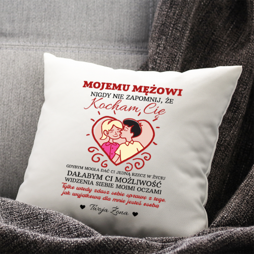 Poduszka | MOJEMU MĘŻOWI