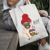 Torba bawełniana Merry Chrismas 2