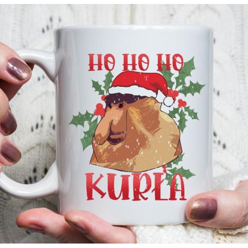 Kubek z nadrukiem Ho ho ho...