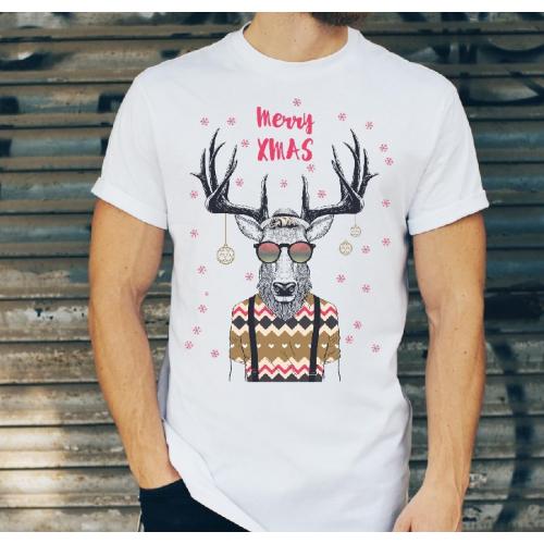 T-shirt oversize DTG Rudolph