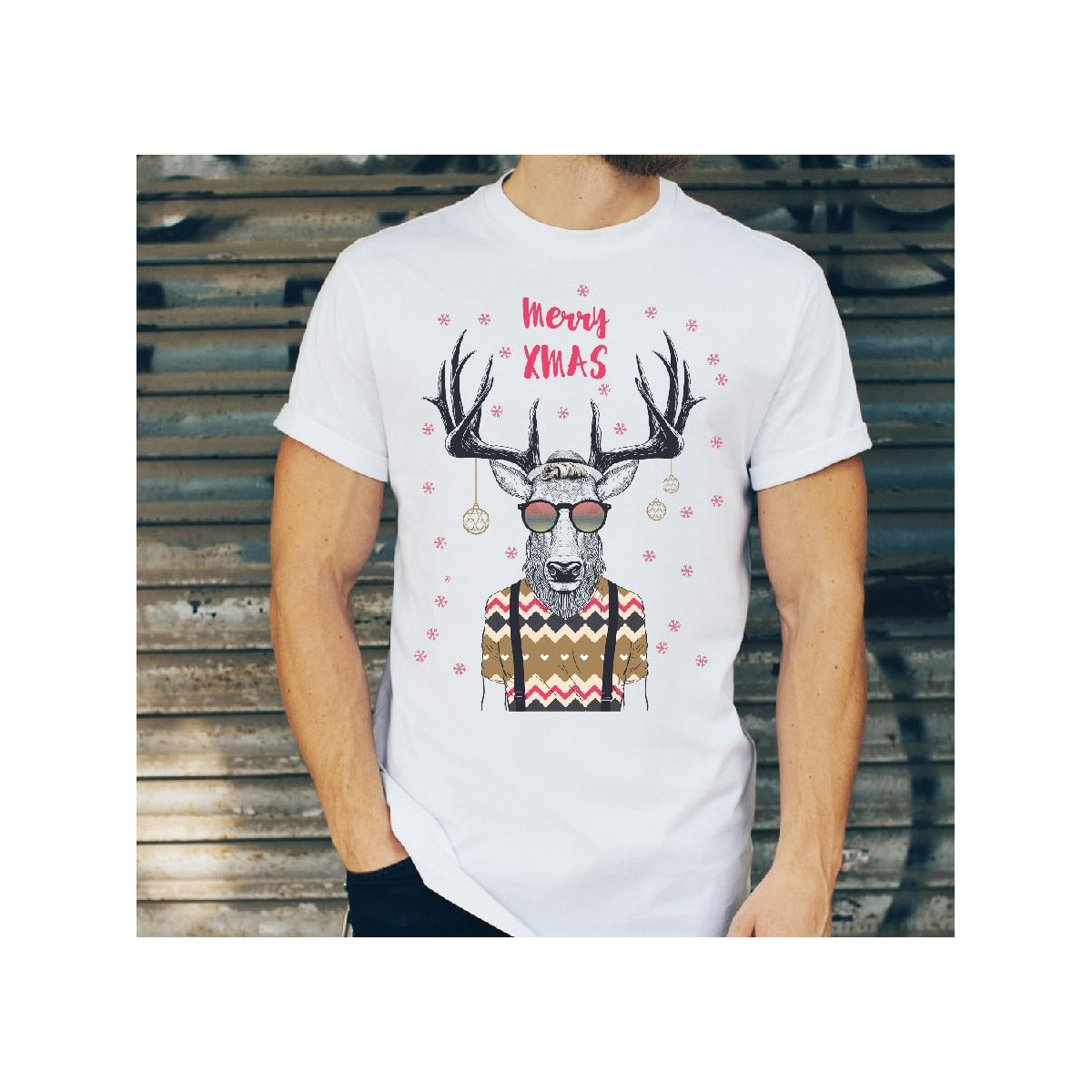 T-shirt oversize DTG Rudolph