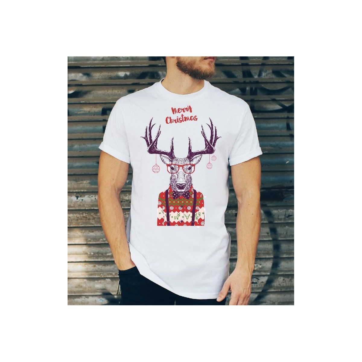 T-shirt oversize DTG Rudolph