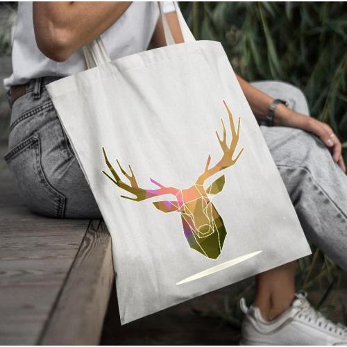 Torba bawełniana Tańczące renifery