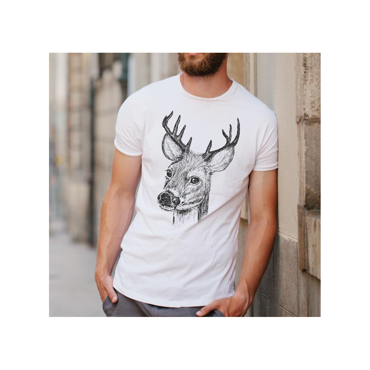 T-shirt oversize DTG Rudolph