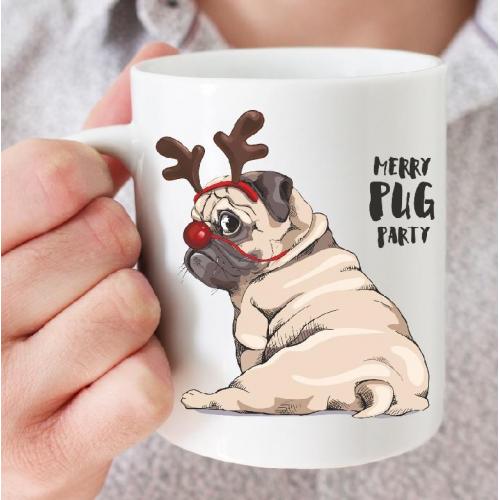 Kubek z nadrukiem Christmas tree