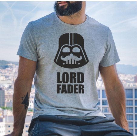 T-shirt oversize LORD FADER szary