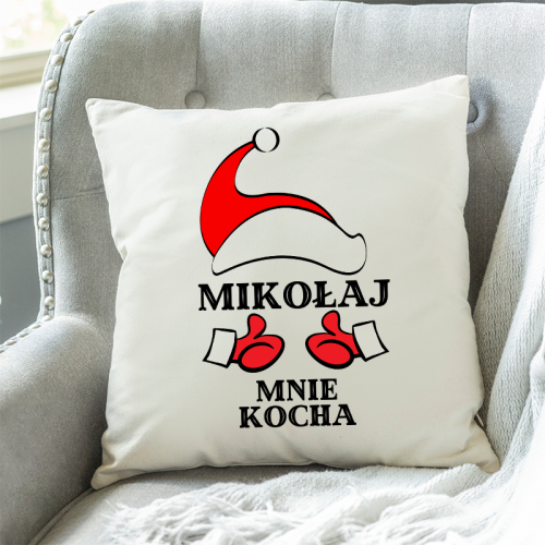 Poduszka | MIKOŁAJ MNIE KOCHA