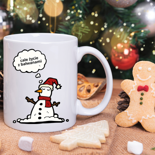 Kubek | CAŁE ŻYCIE Z BAŁWANAMI