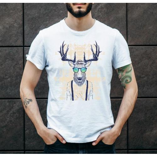 T-shirt oversize DTG Rudolph