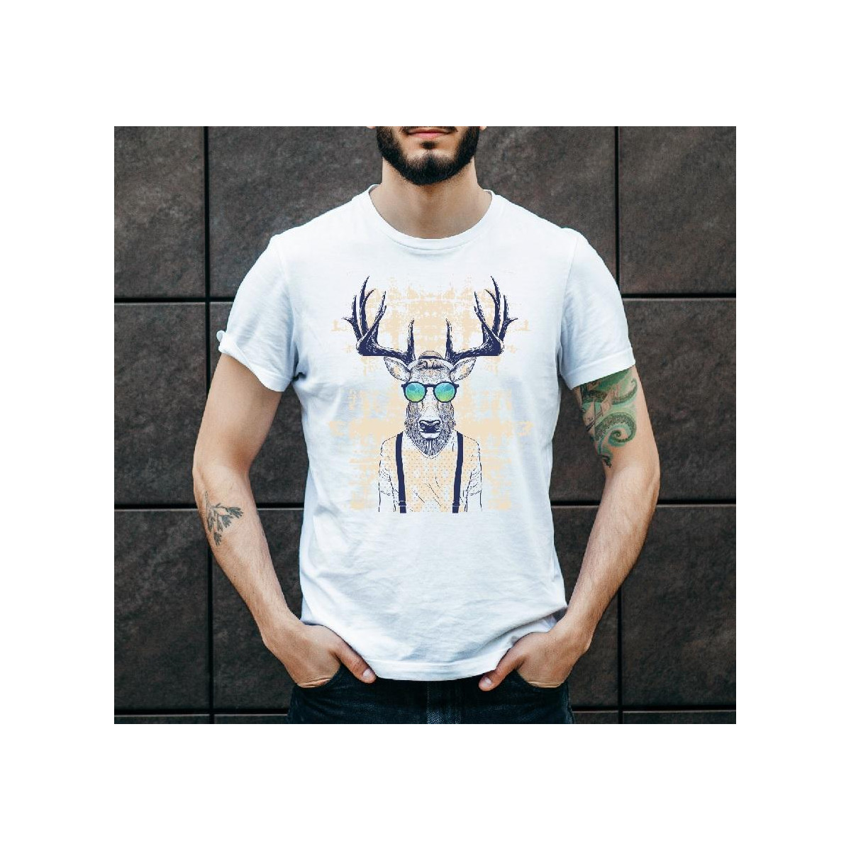 T-shirt oversize DTG Rudolph