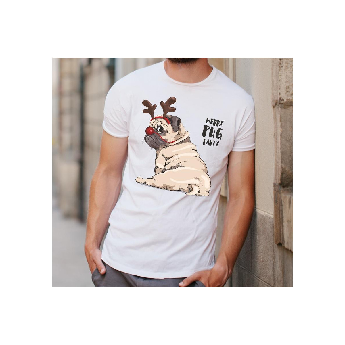 T-shirt oversize DTG Rudolph