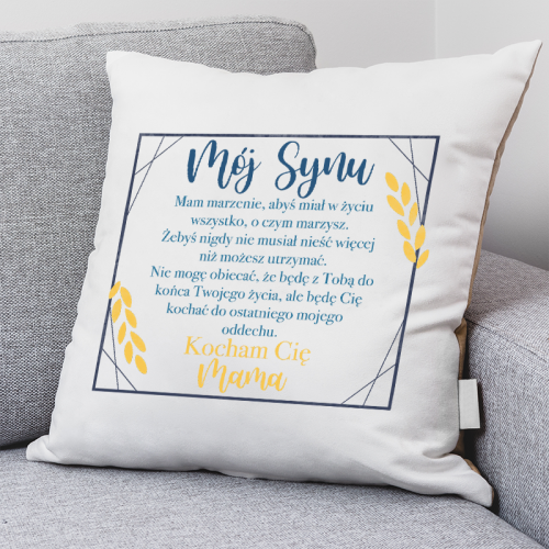 PODUSZKA druk Mój synu -...