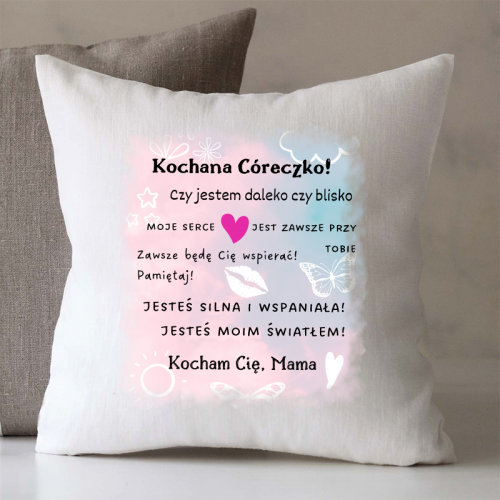 Poduszka | KOCHANA CÓRECZKO!