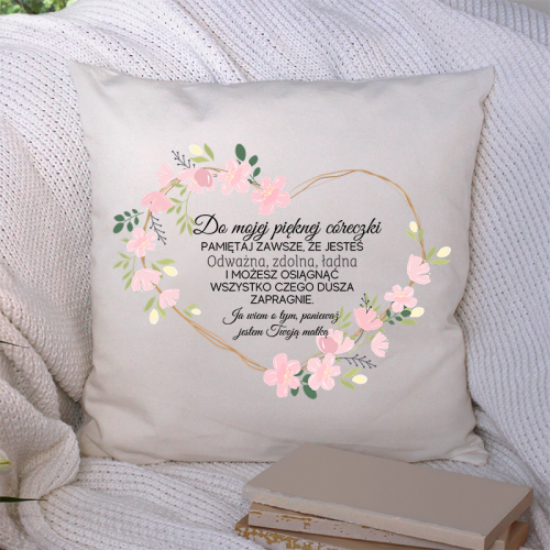 Poduszka | DO MOJEJ PIĘKNEJ...