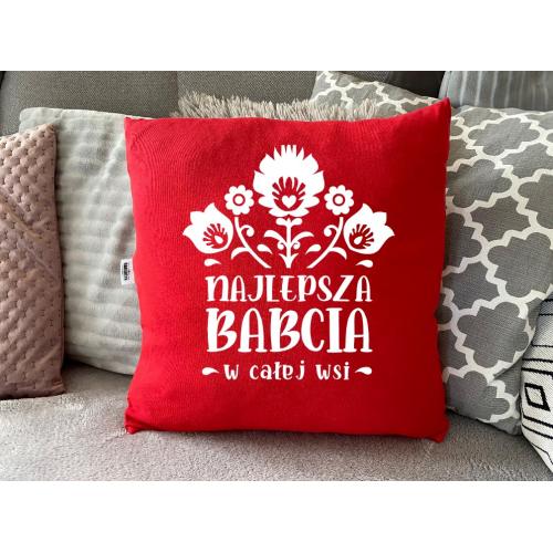 Poduszka czerwona |...