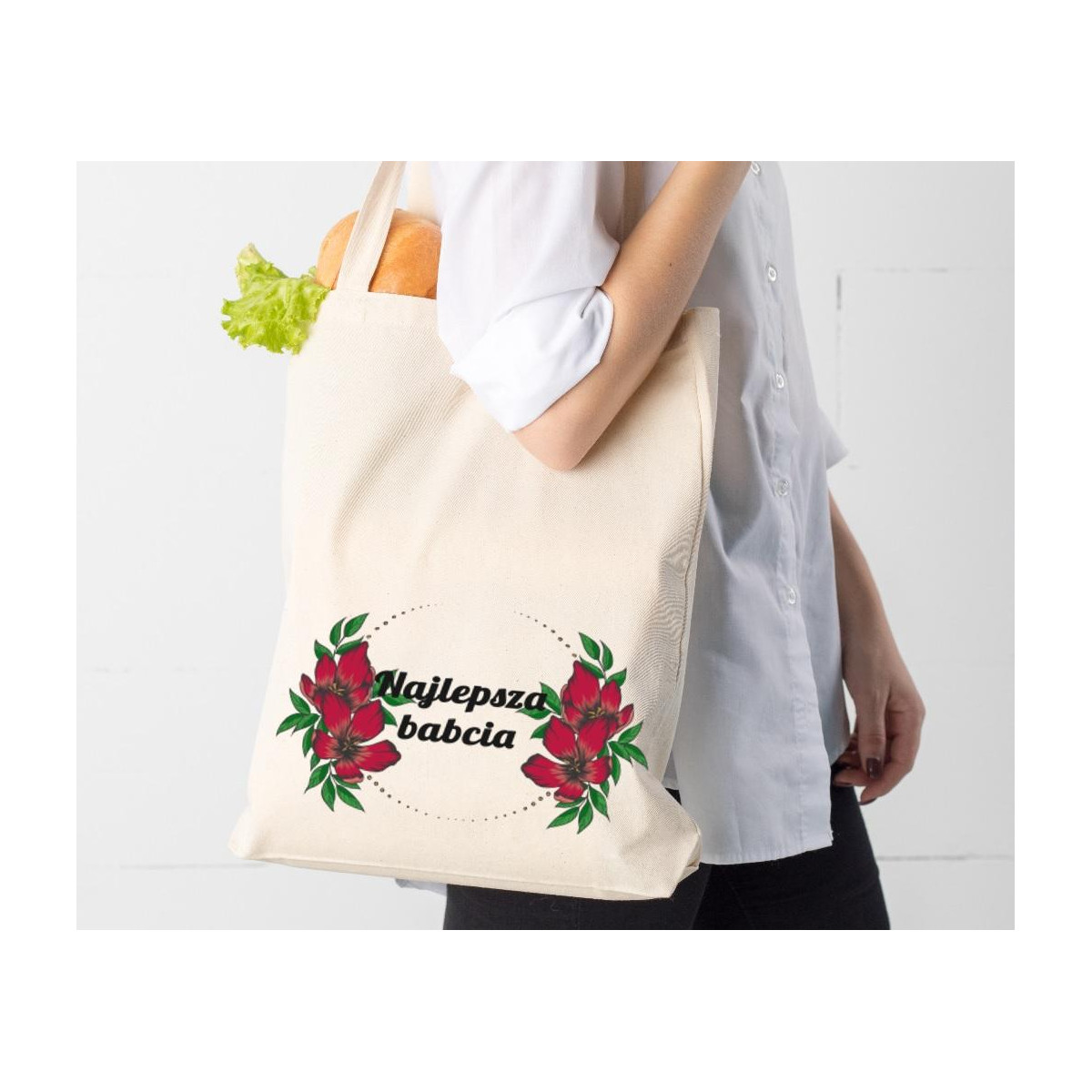 Torba bawełniana Bądz jak Kevin Zostań w domu