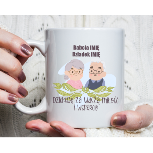 Kubek | Babcia imię Dziadek...