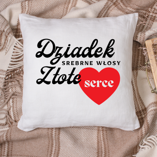 Poduszka | Dziadek srebrne...