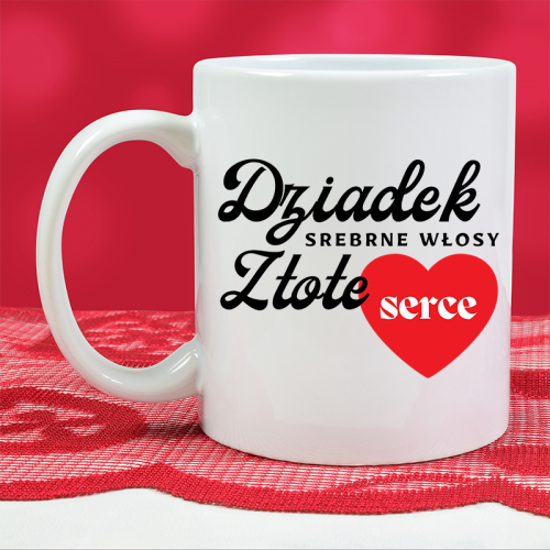 Kubek | Dziadek srebrne...