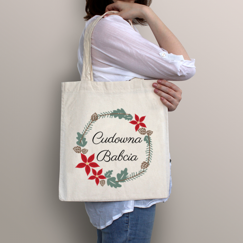 Torba bawełniana ecri...