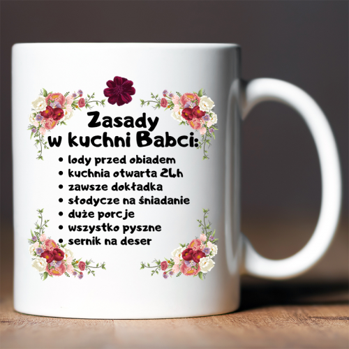 Kubek | Zasady w kuchni Babci