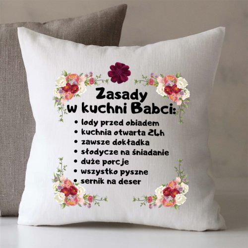 Poduszka | Zasady w kuchni...