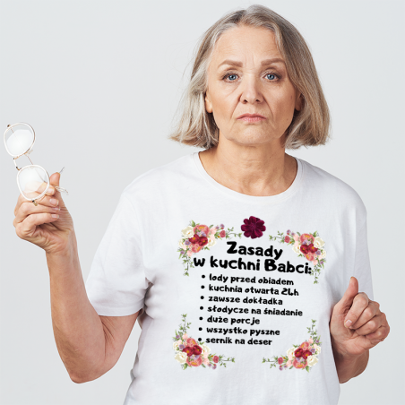 T-shirt | Zasady w kuchnii Babci