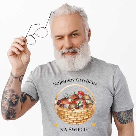 T-shirt Oversize | Najlepszy grzybiarz na świecie
