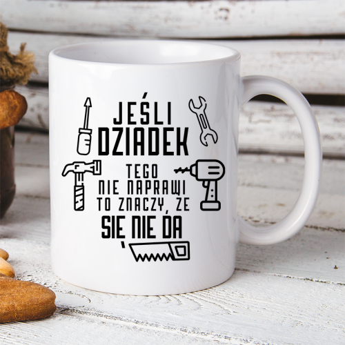 Kubek | Jeśli Dziadek tego...