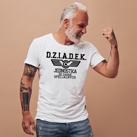 T-shirt Oversize |Dziadek Jednostka do zadań Specjalnych