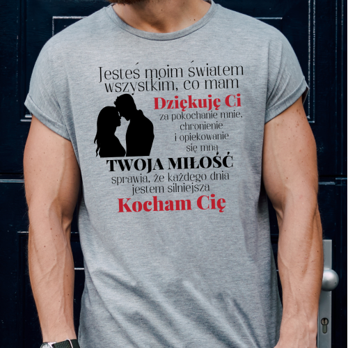 T-shirt | Jesteś Moim Światem