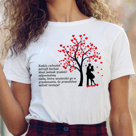 T-shirt | Każdy Człowiek Potrafi Kochać