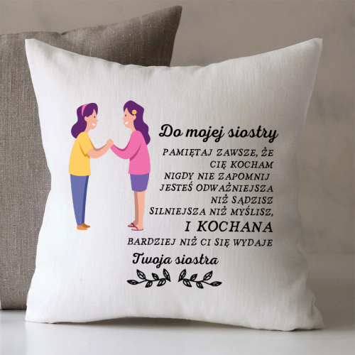 Poduszka | DO MOJEJ SIOSTRY