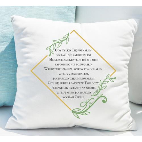 PODUSZKA druk Gdy tylko Cię...