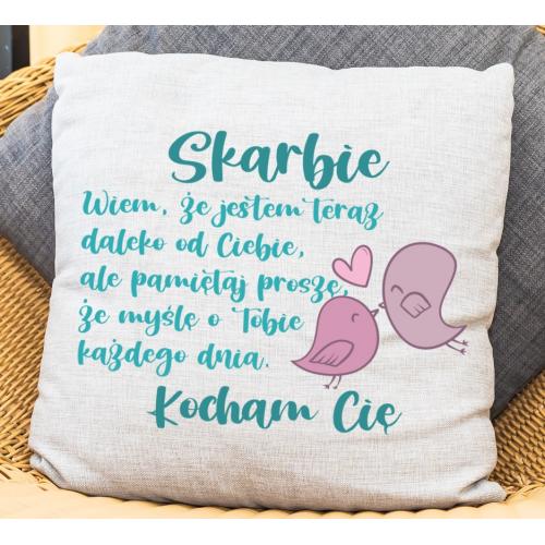 PODUSZKA druk Skarbie...