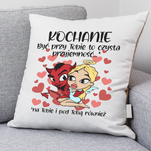 PODUSZKA druk Kochanie Być...