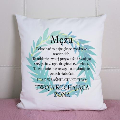 PODUSZKA druk Mężu Twoja...