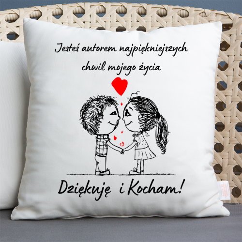 Poduszka | Dziękuję i Kocham!