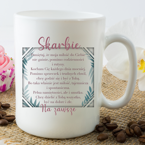 Kubek Skarbie na zawsze