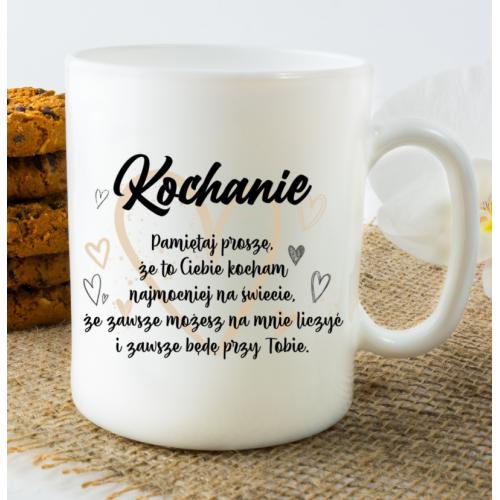 Kubek z nadrukiem I Zawsze...