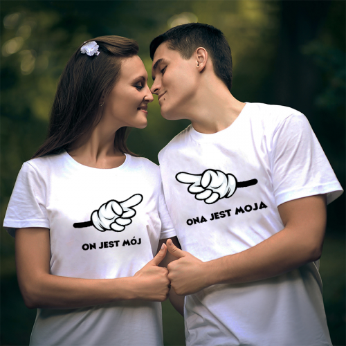 T-shirt dla Par | Ona jest...