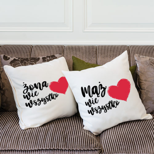 Poduszki dla Par | Mąż i...