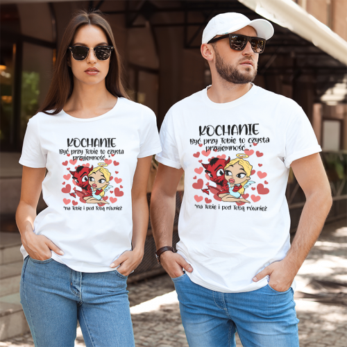 T-shirty dla par Kochanie...