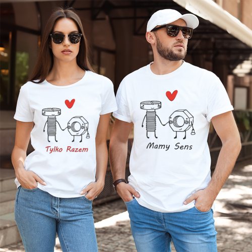 T-shirt'y dla par Tylko...