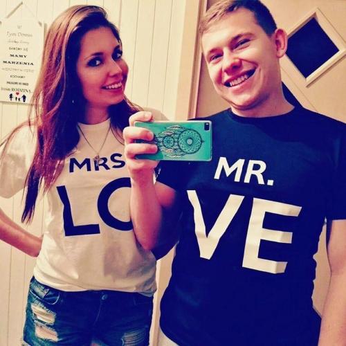 T-shirt DLA PAR 2 SZT LO VE