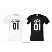 T-shirt DLA PAR 2 SZT QUEEN & KING 