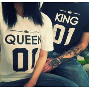 T-shirt DLA PAR 2 SZT QUEEN & KING 